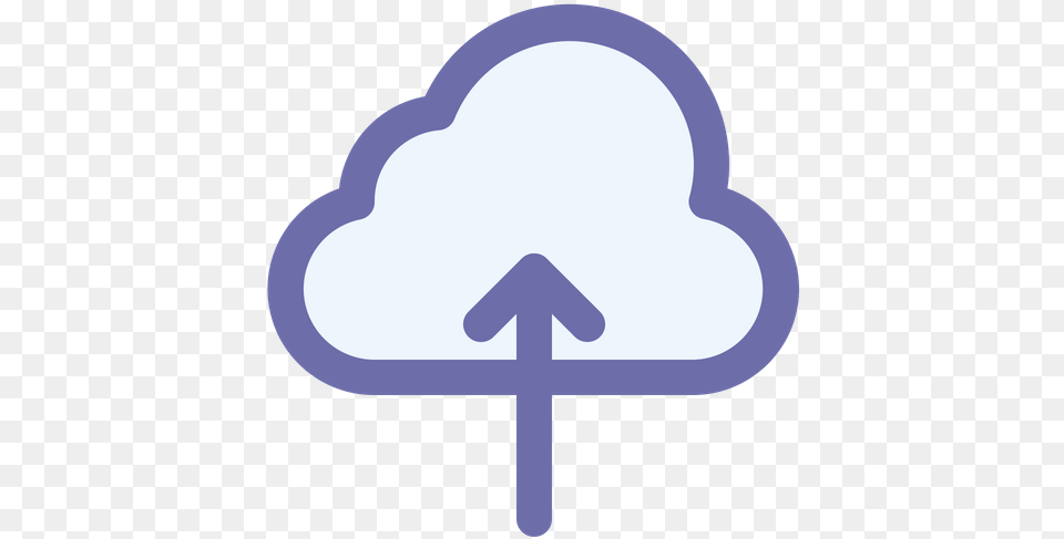 Upload Cloud Icon Of Colored Outline Style Available Language, Sign, Symbol, Food, Sweets Free Transparent Png