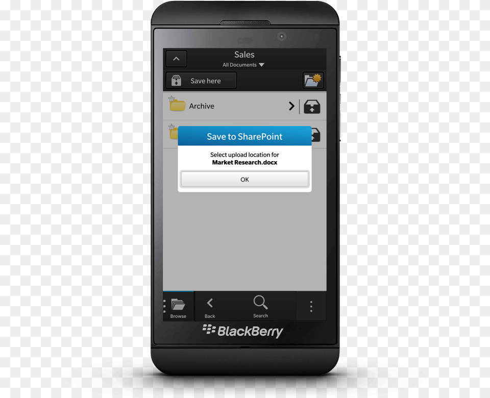Upload Documents To Sharepoint Directly From Your Mobile Blackberry, Electronics, Mobile Phone, Phone Free Transparent Png
