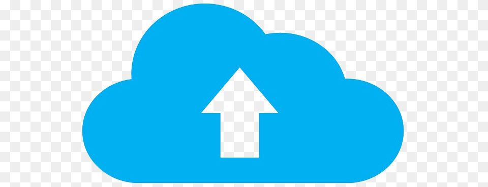 Upload Free Image All Transparent Cloud Storage, Triangle, Symbol, Text Png