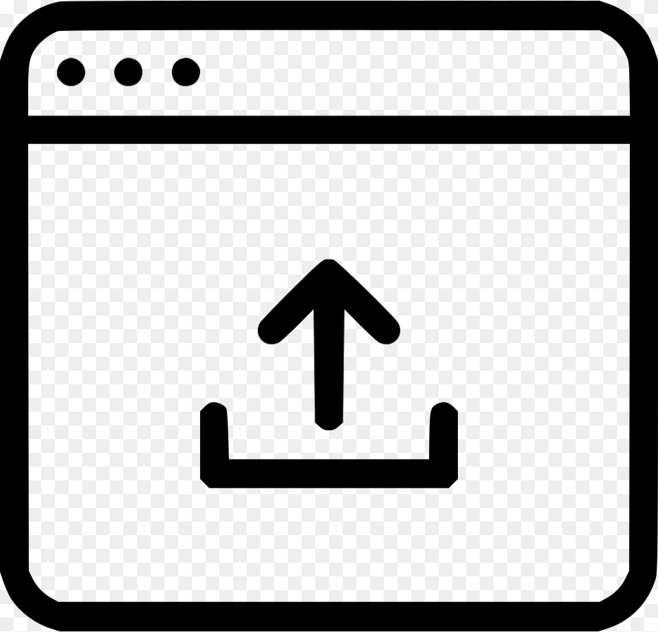 Upload Icon Download, Sign, Symbol, Road Sign Free Transparent Png