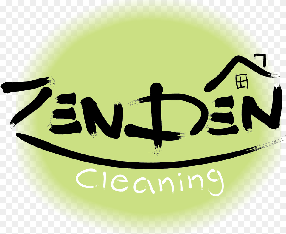 Upmarket Serious Cleaning Service Logo Design For Zenden Calligraphy, Ball, Sport, Tennis, Tennis Ball Png