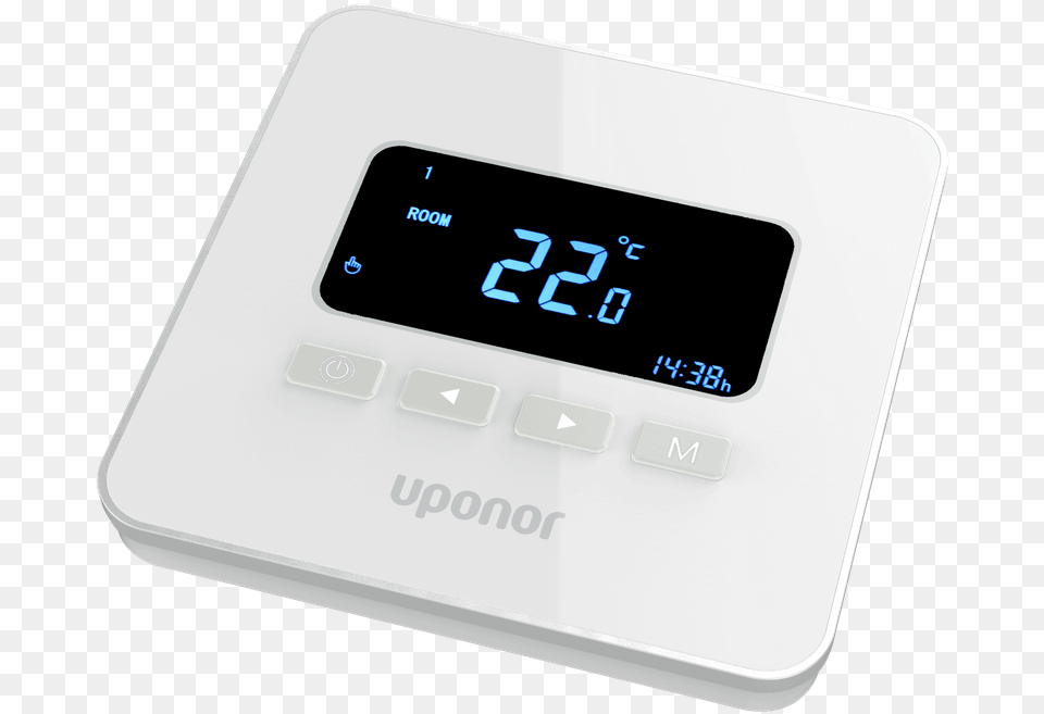 Uponor 230v Thermostat Digital Clock, Computer Hardware, Electronics, Hardware, Monitor Free Png