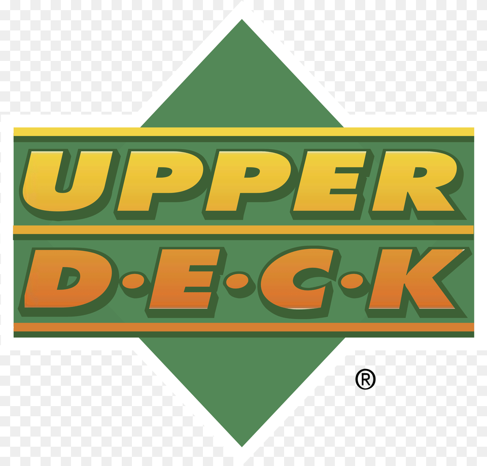 Upper Deck Logo Transparent Upper Deck Logo, Symbol, Badge Png