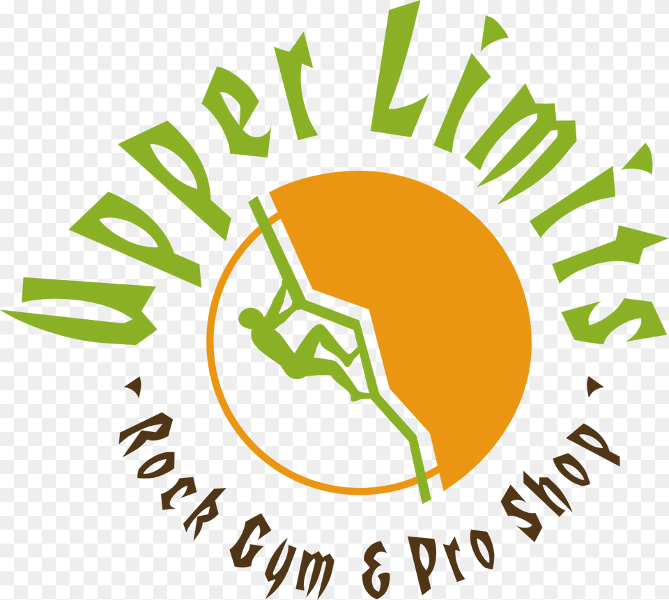 Upper Limits Upper Limits Rock Climbing Logo, Grass, Plant, People, Person Png Image
