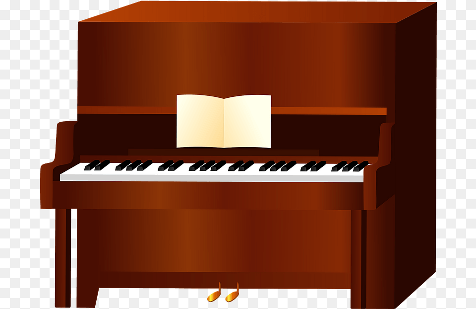 Upright Piano Musical Instrument Clipart Transparent Upright Piano Clipart, Keyboard, Musical Instrument, Upright Piano Png Image