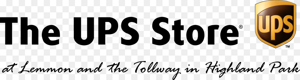Ups Logo Ups Store, Text Png Image