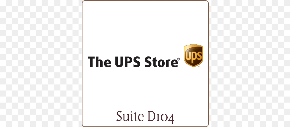 Ups Store Logo Vector, Text Free Png
