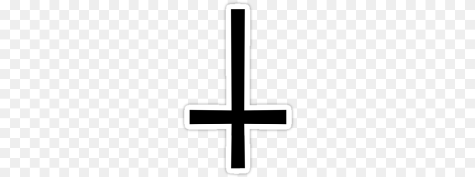Upside Down Cross Cross Of Saint Peter, Symbol Free Png Download