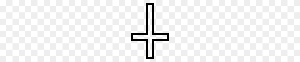 Upside Down Cross Image Free Transparent Png