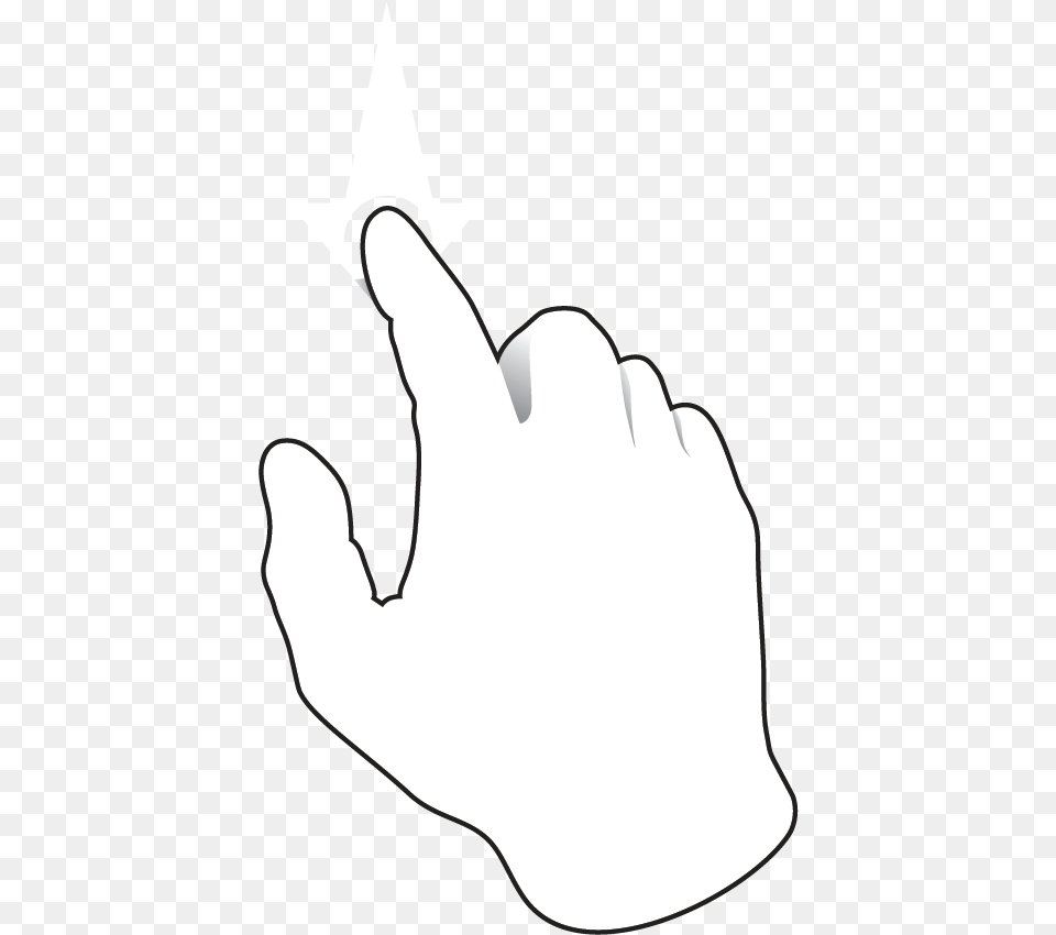 Upside Down Cross Swipe Up And Down To Tilt Swipe Up White, Body Part, Hand, Person, Finger Free Png Download