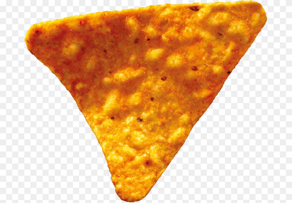Upside Down Dorito Chip, Bread, Food, Snack Free Png Download