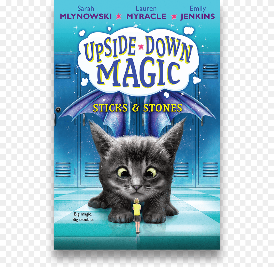 Upside Down Magic Book, Animal, Cat, Mammal, Pet Png