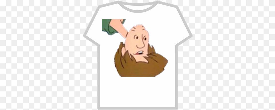 Upside Down Shaggy Roblox Shaggy Upside Down, Clothing, T-shirt, Face, Head Png