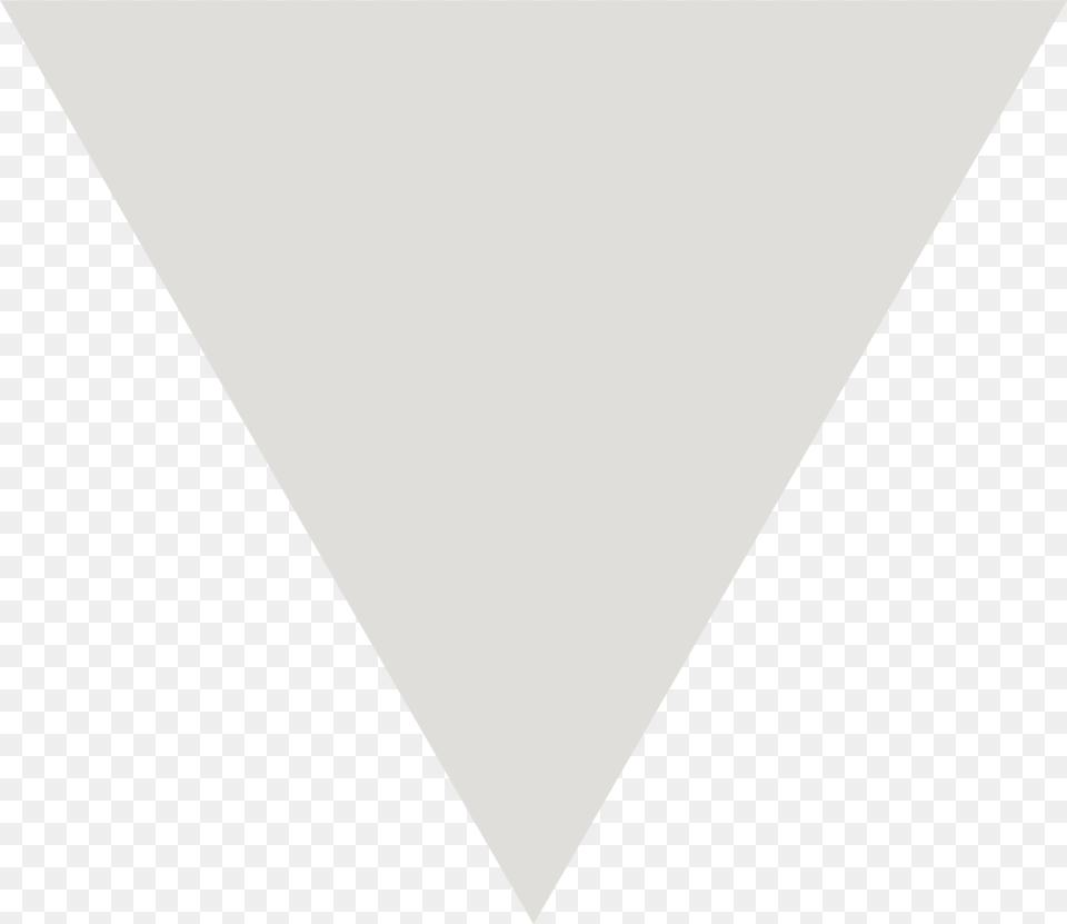 Upside Down Triangle White Transparent Triangle Png