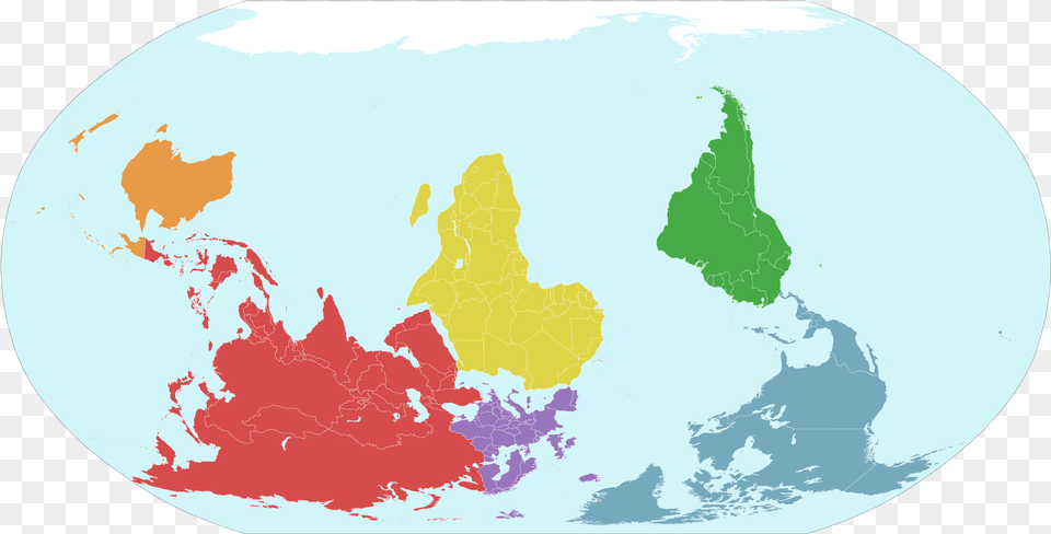 Upside Down World Map Blank, Chart, Plot, Astronomy, Outer Space Png Image