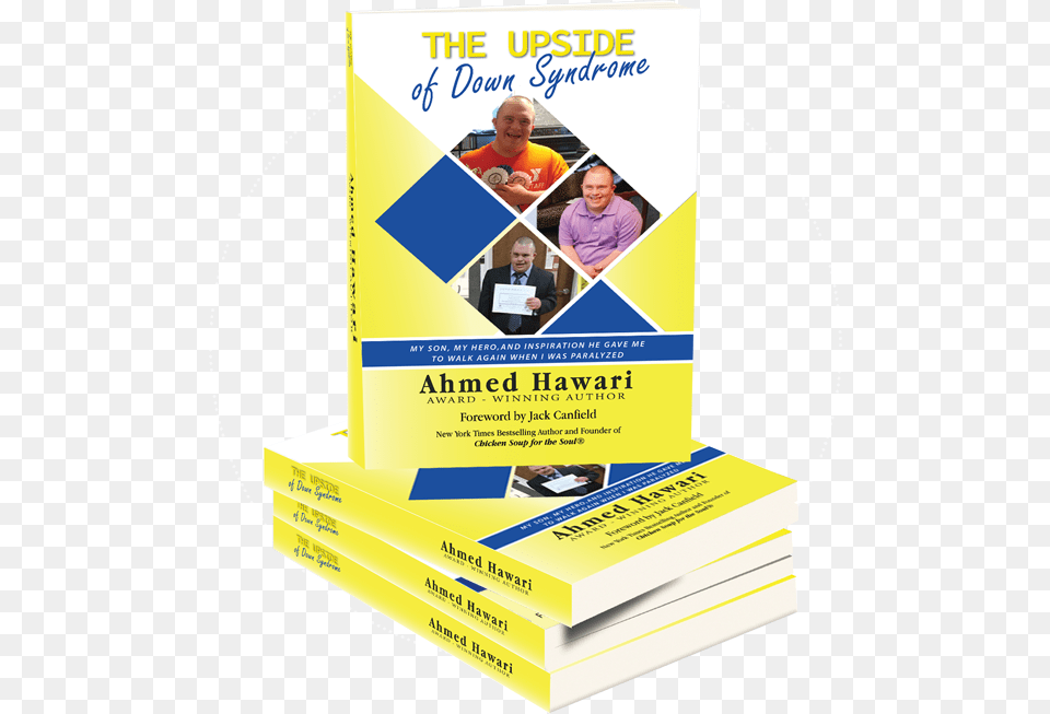 Upside Of Down Syndrome Book Pre With Jack Canfield Flyer, Advertisement, Poster, Adult, Male Free Png Download