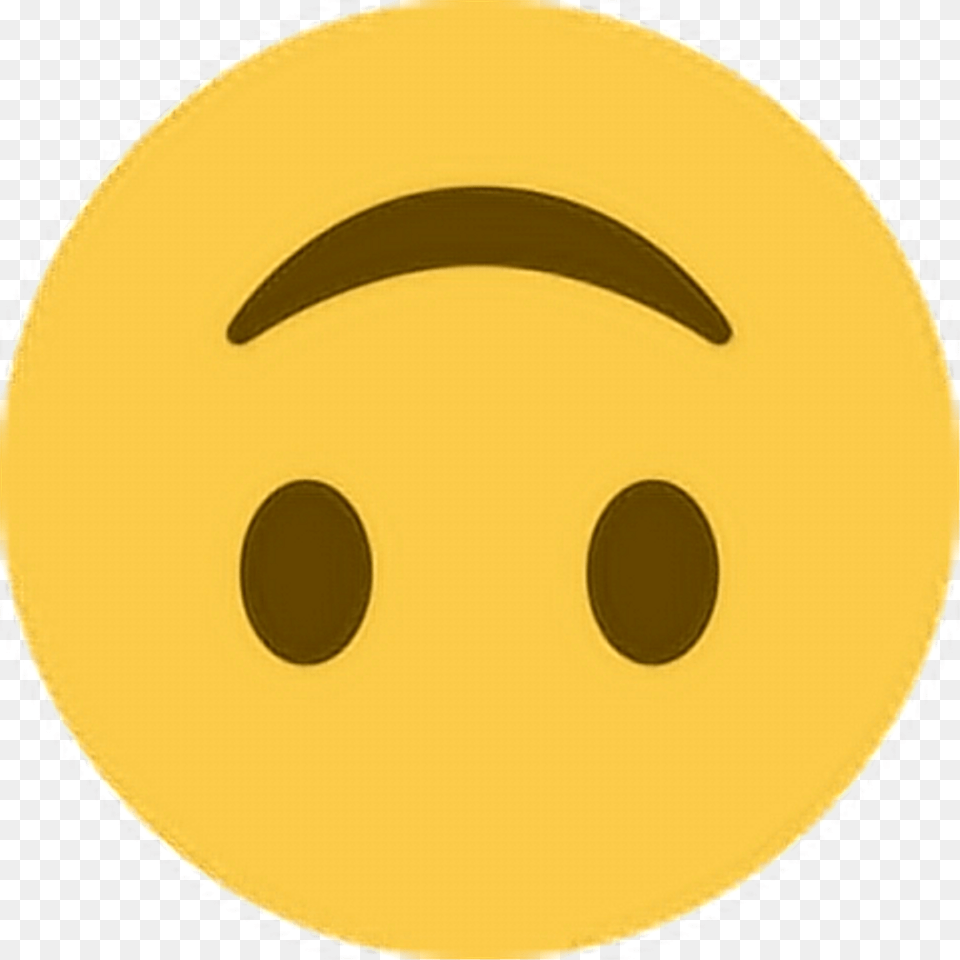 Upsidedown Smile Happy Emoji Emoticon Face Expression Upside Down Emoji Twitter, Sphere Free Png Download