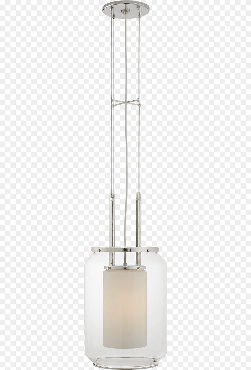 Upton Large Hanging Lantern Polished Nickel Lantern, Lamp, Chandelier, Ceiling Light, Light Fixture Png Image