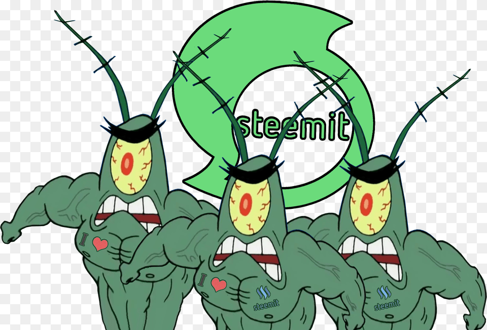 Upvotes U2014 Steemit Cartoon, Green, Face, Head, Person Free Png Download
