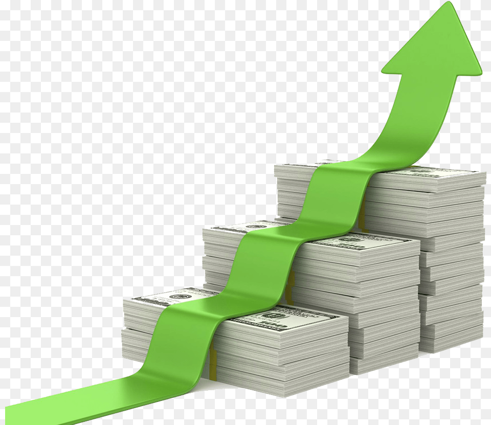 Upward Arrow, Money, Person Free Png Download