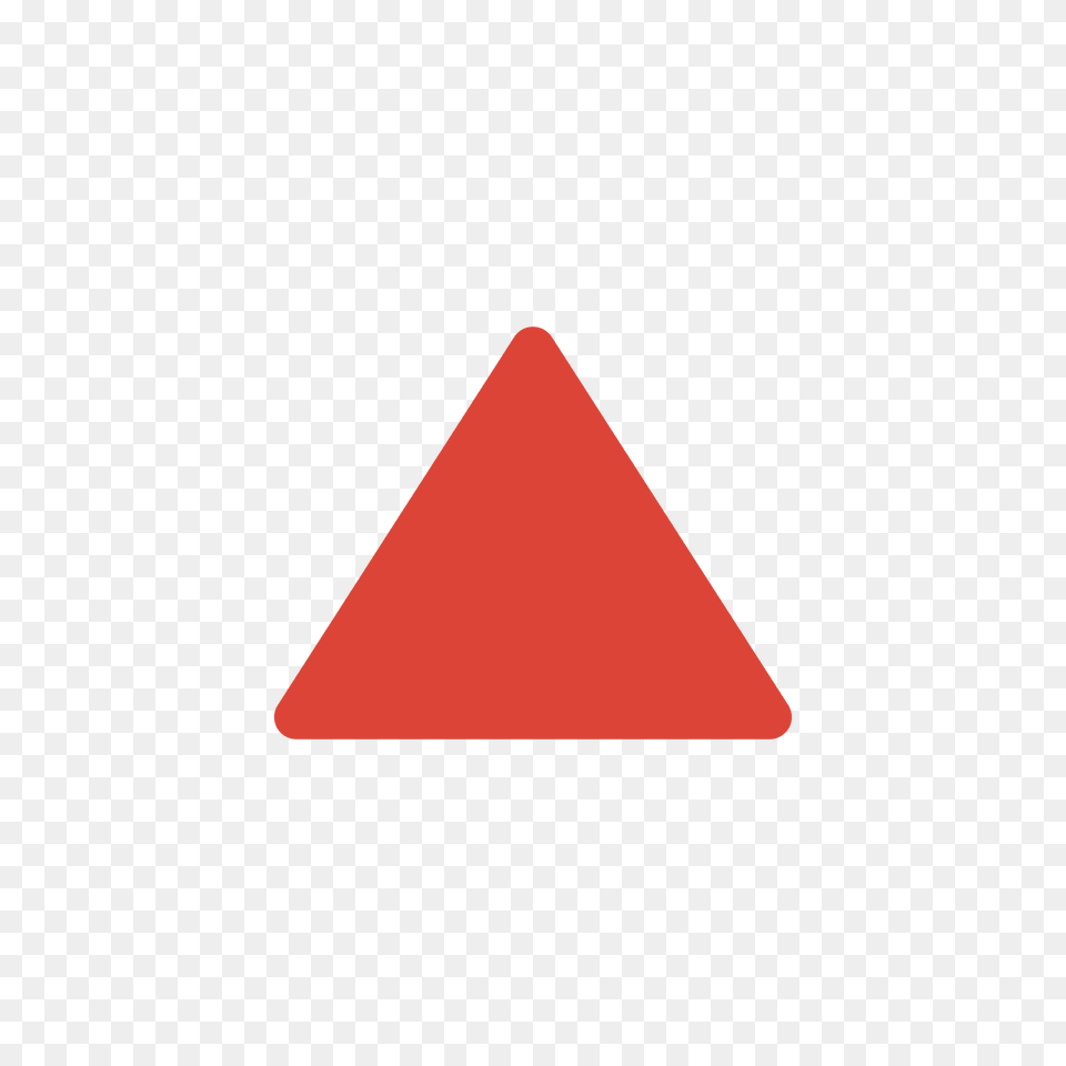 Upwards Button Emoji Clipart, Triangle Free Png