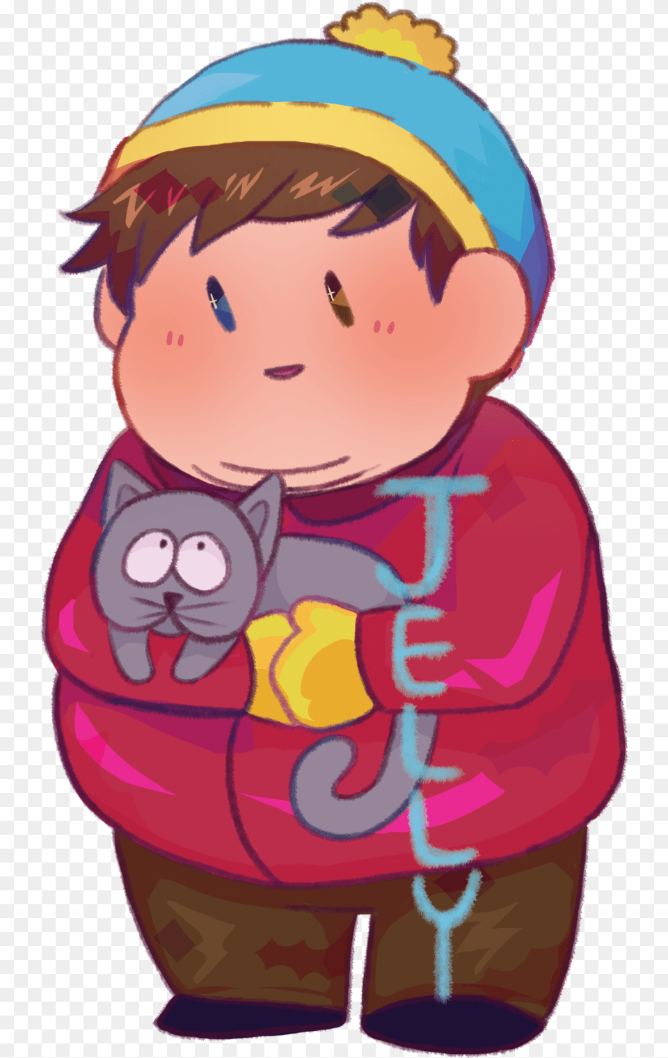 Ur Bat Queen Jelly An Anon Told Me Cartman Fanarts, Baby, Person, Clothing, Coat Free Png