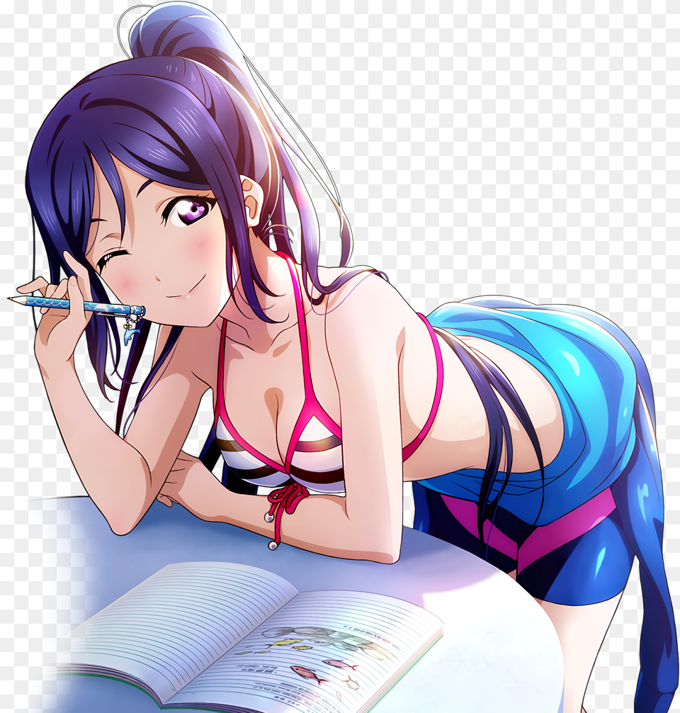 Ur Matsuura Kanan Finally Dive Kanan Matsuura Ur All Stars, Book, Comics, Publication, Adult Free Transparent Png