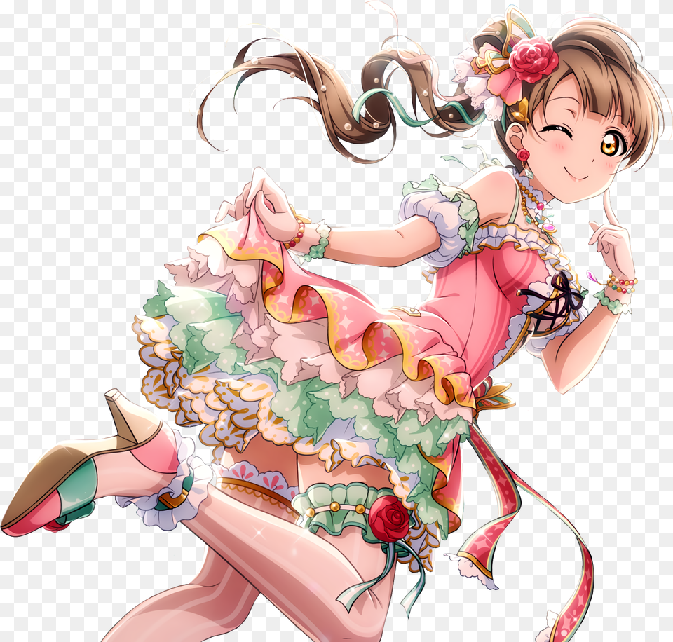 Ur Minami Kotori Can You Help Over Here Welcome To The Love Live All Stars Transparent, Book, Comics, Publication, Person Free Png Download