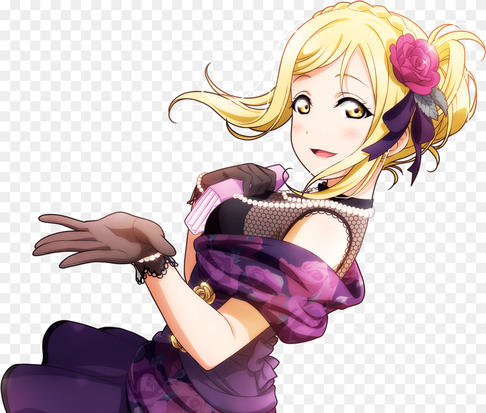 Ur Ohara Mari Be Your Support Mari Ohara All Stars Transparent, Publication, Book, Comics, Adult Png Image