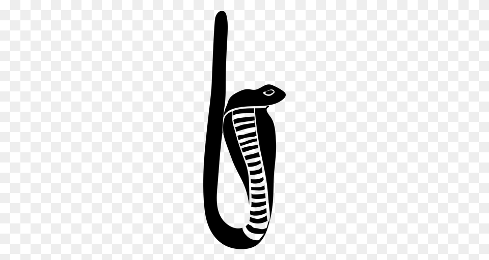 Uraeus Sacred Serpent Icon, Gray Free Transparent Png