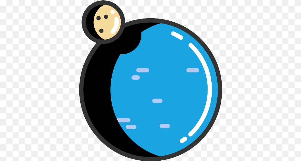 Uranus Icon Icon, Astronomy, Moon, Nature, Night Free Transparent Png