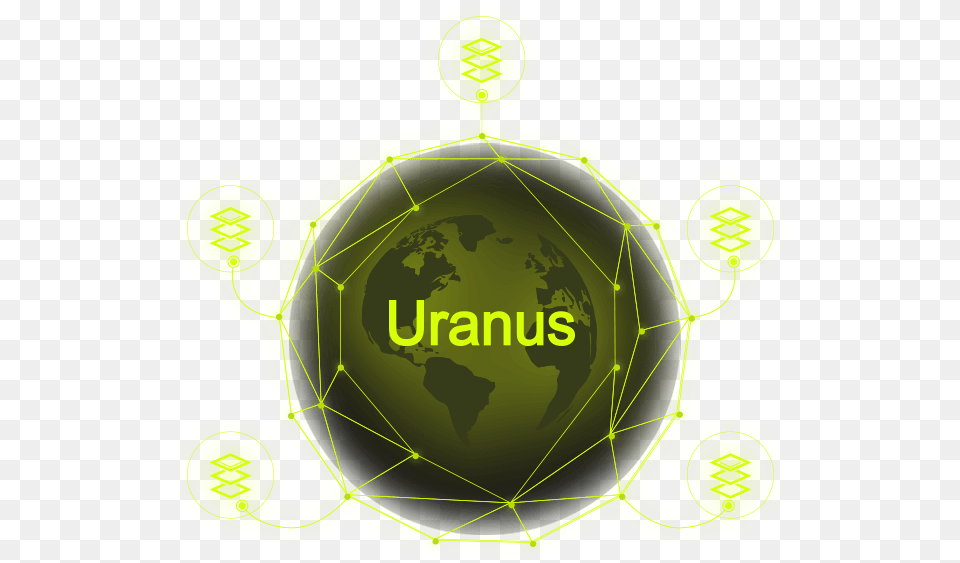 Uranus Vertical, Green, Astronomy, Outer Space, Planet Free Png