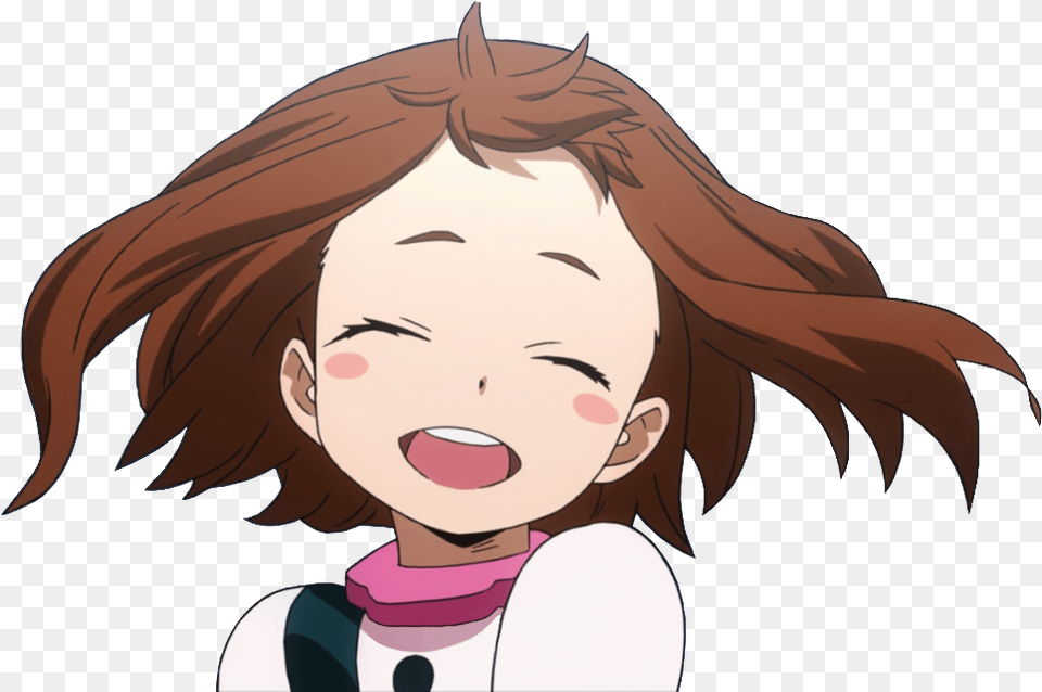 Uraraka My Hero Academia Transparent, Baby, Person, Face, Head Png Image