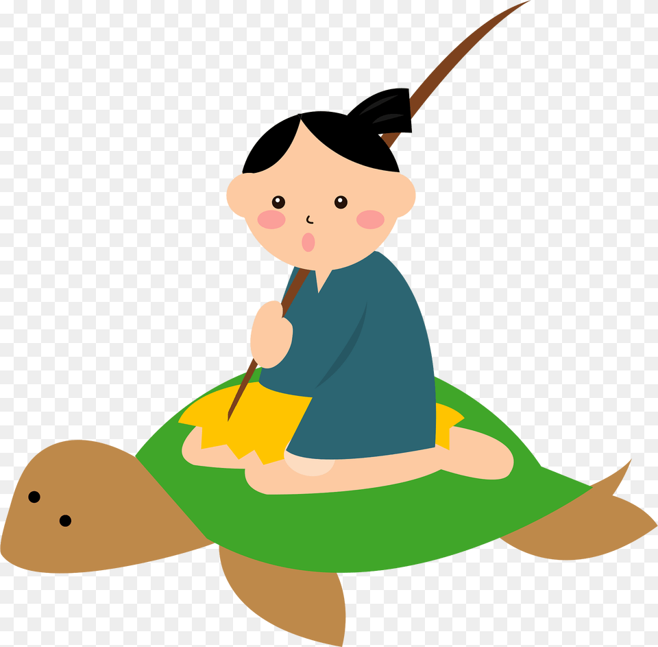 Urashima Taro Clipart, Cartoon, Animal, Art, Face Free Transparent Png