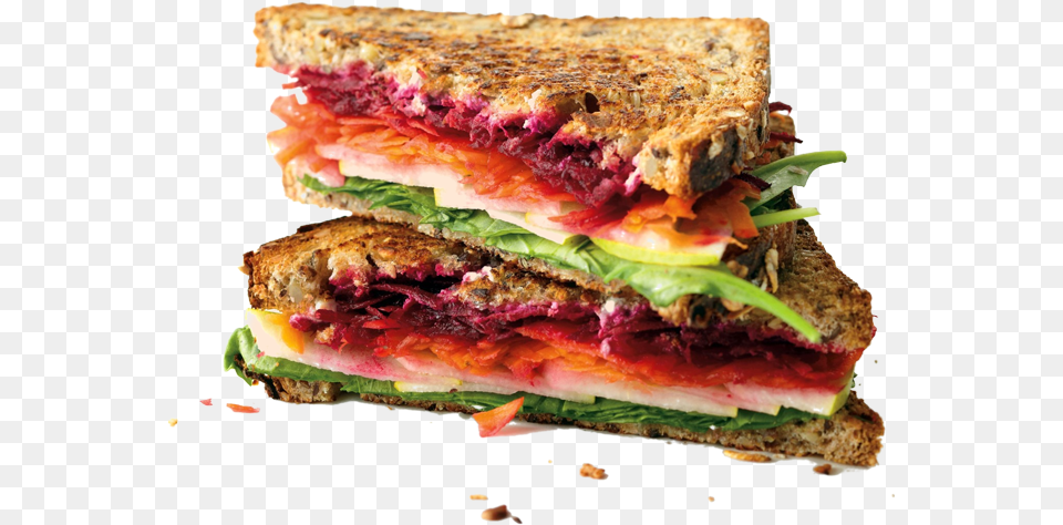 Urban Beets Cafe Vegetable Sandwich, Food, Burger, Lunch, Meal Png Image