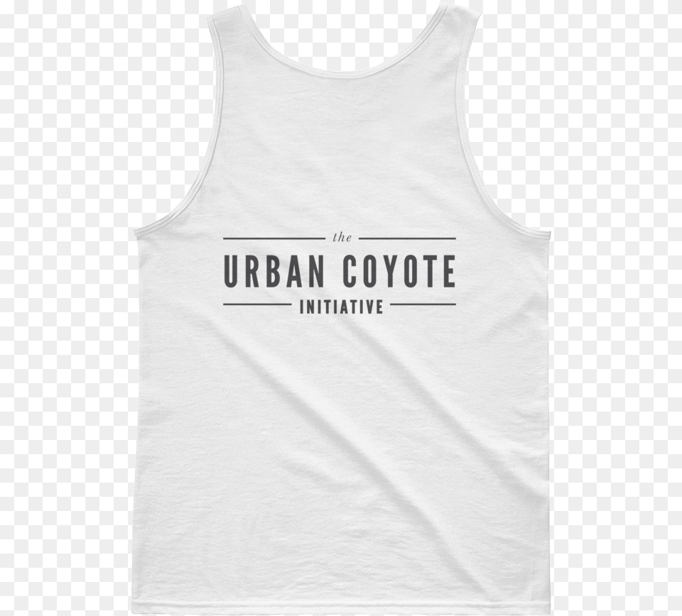 Urban Coyote Initiative Logo Tank Top, Clothing, Tank Top, Undershirt, Person Free Transparent Png