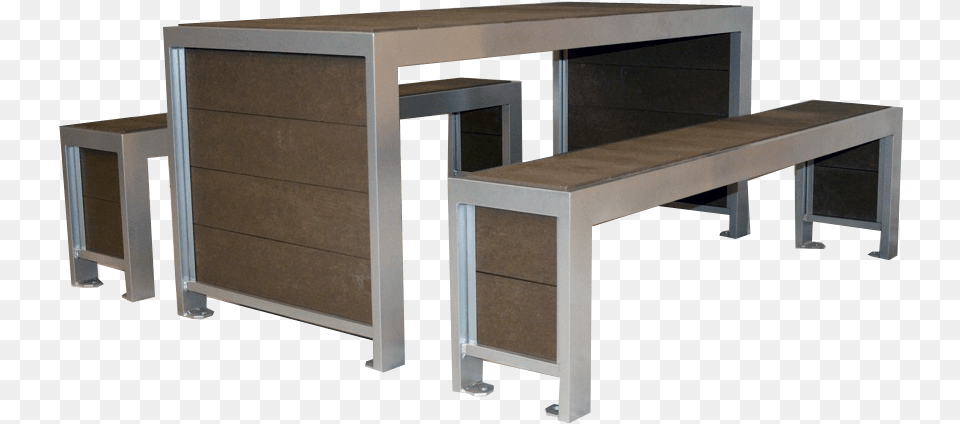 Urban Form Picnic Table Writing Desk, Furniture, Bench Png