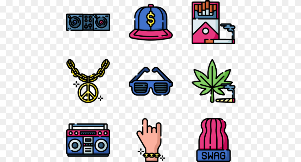 Urban Hip Hop Icons, Person Free Png