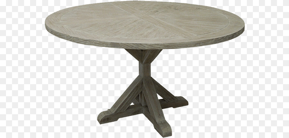Urban Industrial Round Table In Toscano Greytexas Mesas Redondas De Madera, Coffee Table, Dining Table, Furniture, Tabletop Free Png Download