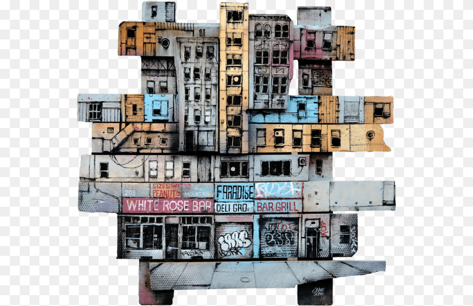 Urban Jumble Graffmatt Painting Acrylic Graffiti Paint, Architecture, Art, Building, Collage Free Png