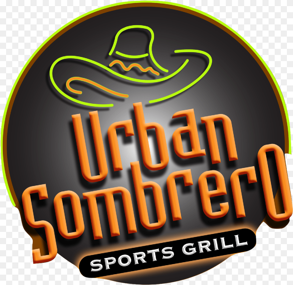 Urban Sombrero Denver Graphic Design, Disk, Light, Logo, Advertisement Png Image