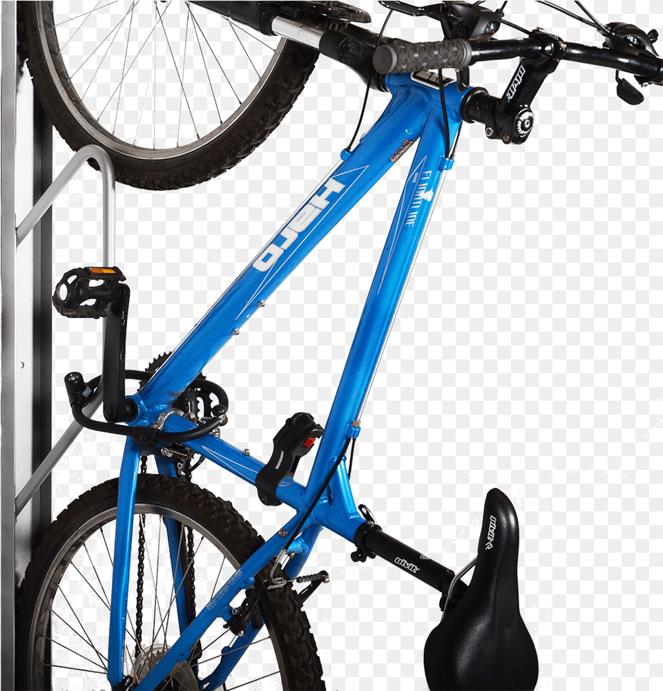 Urban Space Wall Mount Bike Rack Bicycle, Transportation, Vehicle, Machine, Wheel Png Image