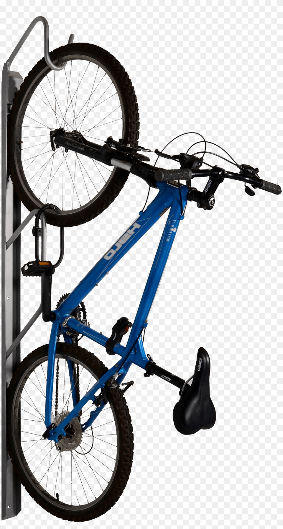 Urban Space Wall Mount Bike Rack Bike Rack Wall, Bicycle, Machine, Transportation, Vehicle Png Image