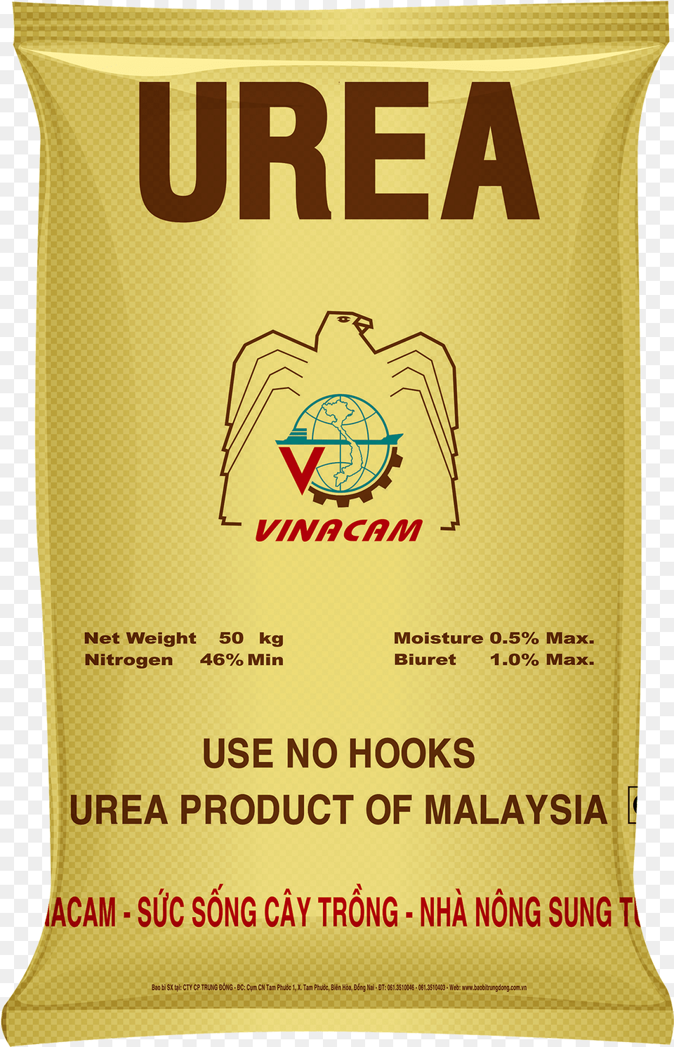 Urea Malaysia Vinacam, Book, Publication, Powder, Advertisement Png