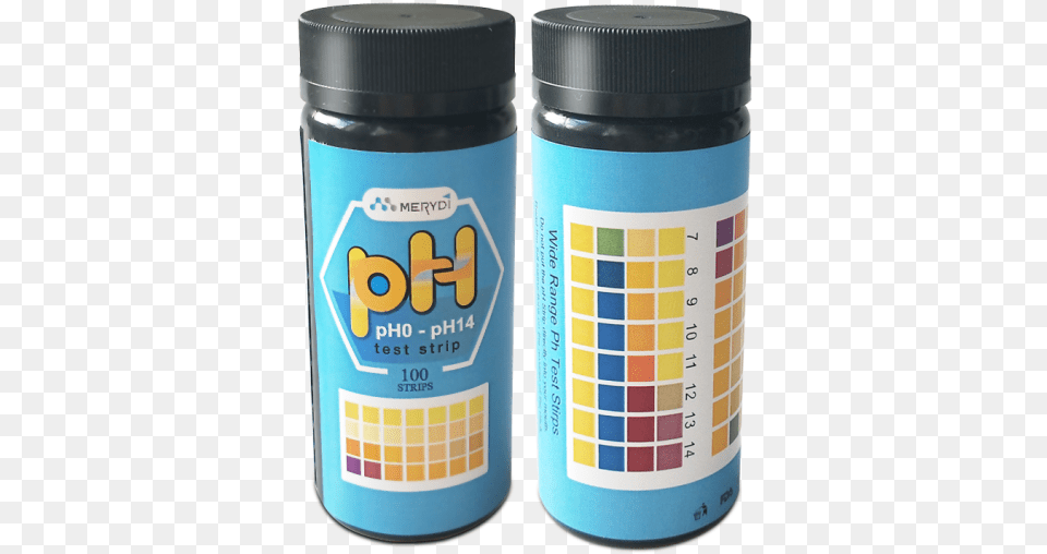 Urine And Vaginal Ph Test Strips Ph Test Paper Water Bottle, Paint Container, Can, Tin Png Image