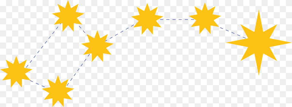Ursa Minor Constellation Clipart, Star Symbol, Symbol Free Png
