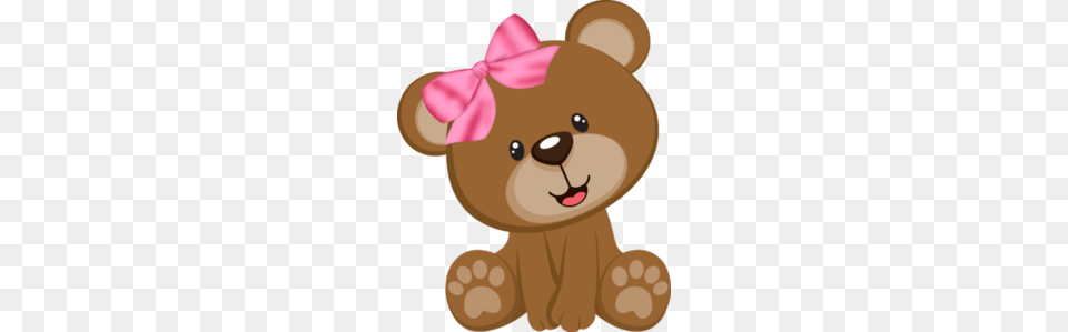 Ursinha Marrom Rosa Clip Art Bears Osos Bebe, Teddy Bear, Toy, Nature, Outdoors Free Transparent Png