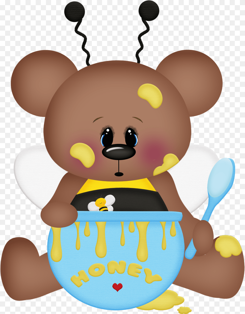 Ursinha Na Animales Clip Art Bears, Cutlery, Spoon, Toy, Nature Free Png Download