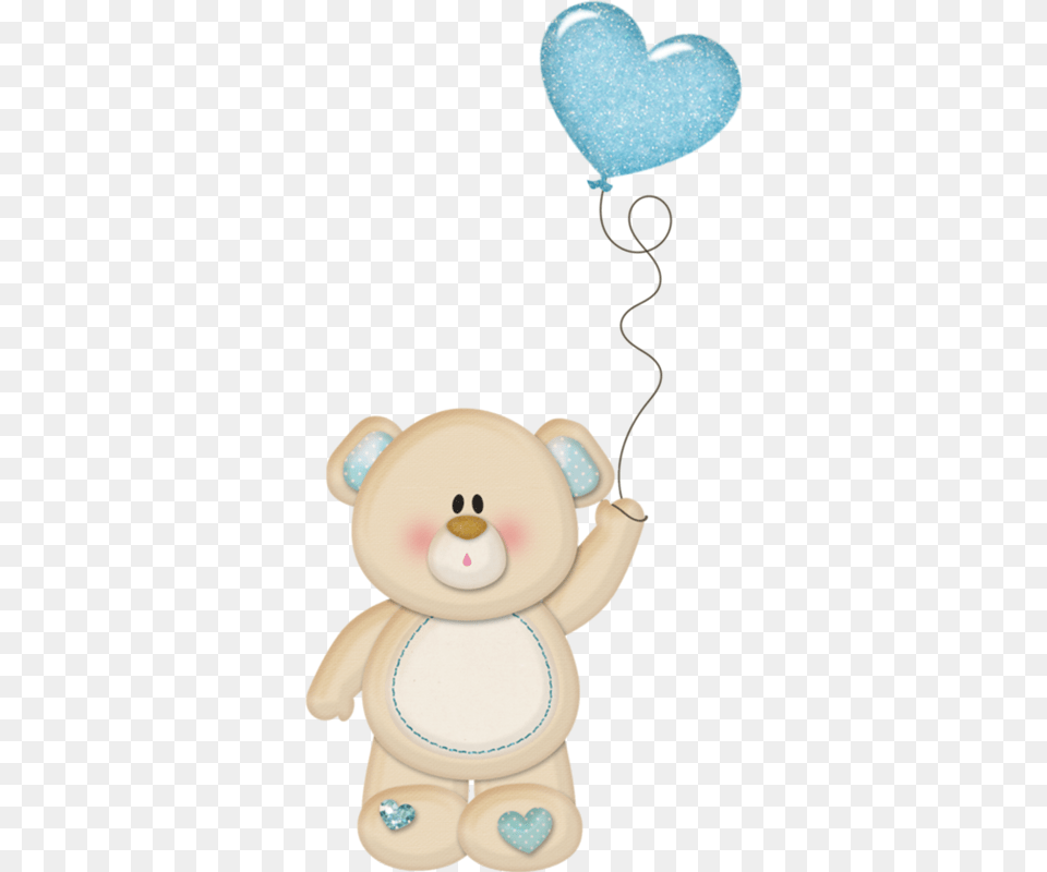 Ursinho Marrom 163 Imagens Bear Heart Balloon, Toy Png Image