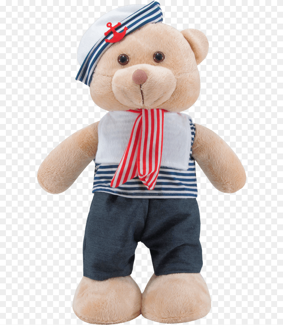 Urso Marinheiro Em P Ursinho Marinheiro De Pelucia, Clothing, Shorts, Teddy Bear, Toy Free Transparent Png